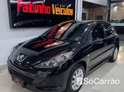 Peugeot 207 XR 1.4 8V na cor Preta no Canoas / RS - 6907993