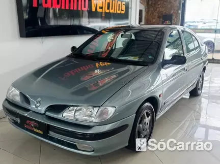 Renault MEGANE SEDAN RXE 2.0 8V na cor Cinza no Canoas / RS - 6930929