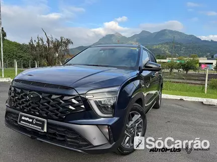 Hyundai CRETA N LINE 1.0 12V T-GDI AT na cor Azul em Jaraguá do Sul / SC - 6807477