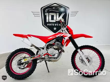 Honda CRF 250F na cor Vermelha em HORTOLANDIA / SP - 6931269