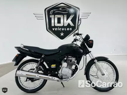 Honda CG 125 FAN na cor Preta em HORTOLANDIA / SP - 6939051