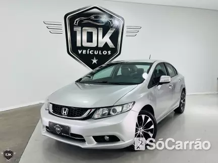Honda CIVIC LXR 2.0 16V AT5 na cor Prata em HORTOLANDIA / SP - 6964738