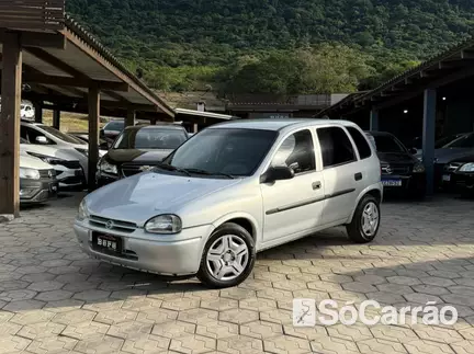 Chevrolet CORSA HATCH GLS 1.6 MPFI na cor Prata no OSORIO / RS - 6719649