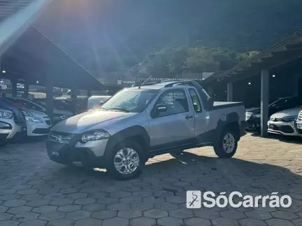 Fiat STRADA CE ADVENTURE 1.8 16V na cor Prata no OSORIO / RS - 6768209