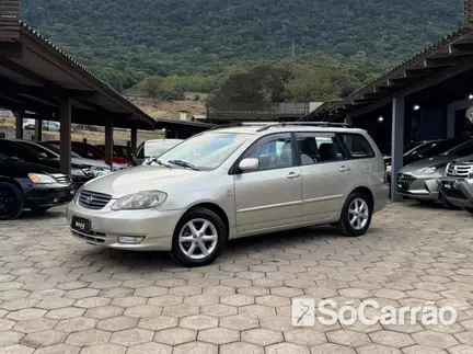 Toyota COROLLA FIELDER 1.8 16V na cor Bege no OSORIO / RS - 6771368