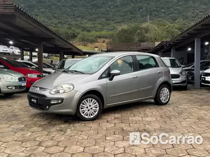 Fiat PUNTO 1.4 8V na cor Cinza no OSORIO / RS - 6808950