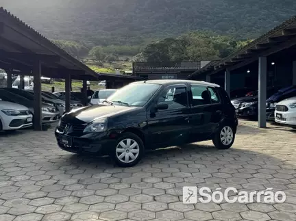 Renault CLIO 1.0 16V HIFLEX na cor Preta no OSORIO / RS - 6830132