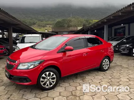 Chevrolet PRISMA LT 1.4 8V AT6 ECO na cor Vermelha no OSORIO / RS - 6868533