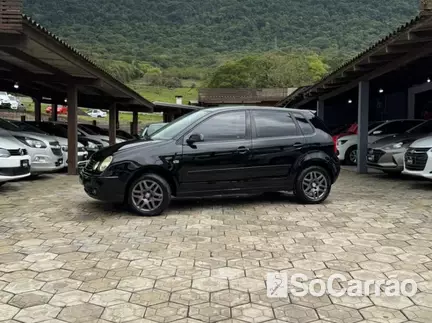 Volkswagen POLO 1.6 8V na cor Preta no OSORIO / RS - 6954640