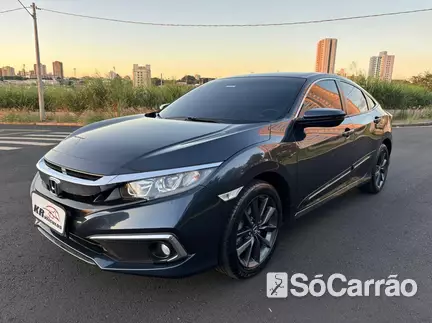 Honda CIVIC G10 EX 2.0 16V CVT na cor Azul em Ribeirão Preto / SP - 6672541