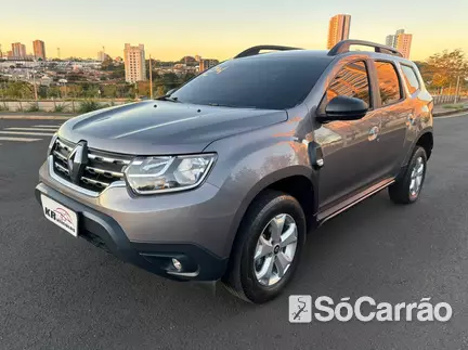 Renault DUSTER INTENSE 1.6 16V SCE CVT X-TRONIC na cor Cinza em Ribeirão Preto / SP - 6814727