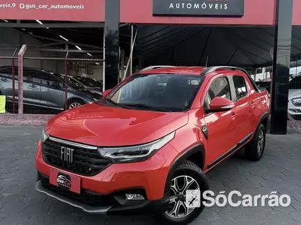 Fiat STRADA CD ENDURANCE 1.4 8V na cor Vermelha em Palhoça / SC - 6648025