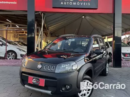 Fiat UNO WAY 1.0 8V EVO na cor Preta em Palhoça / SC - 6741262