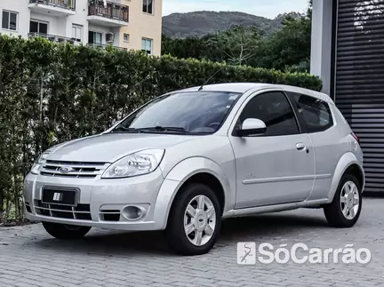 Ford KA (FLY) 1.0 8V na cor Prata em Biguaçu / SC - 6768680