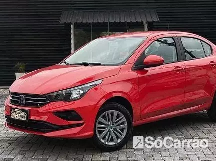 Fiat CRONOS DRIVE 1.3 8V FIREFLY na cor Vermelha em Campina Grande do Sul / PR - 6941804