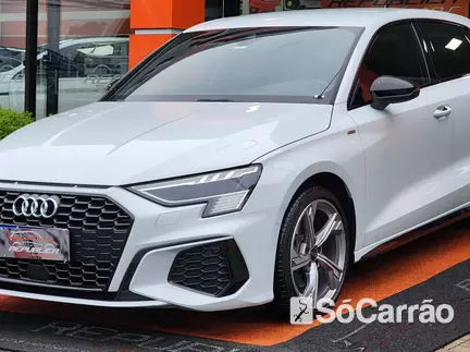 Audi A3 SPORTBACK A3 SPORTBACK S LINE 2.0 16V TFSI S TRONIC na cor Branca em Curitiba / PR - 6358077
