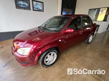 Chevrolet CLASSIC 1.0 VHC-E 8V FLEXPOWER na cor Vermelha em Londrina / PR - 6781065