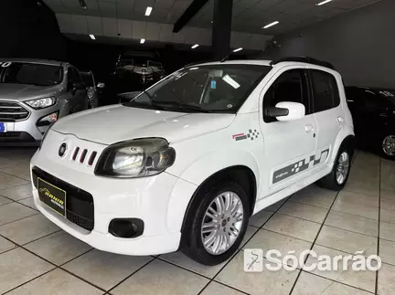 Fiat UNO SPORTING 1.3 8V na cor Branca em Londrina / PR - 6753555