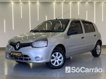 Renault CLIO (CONF) 1.0 16V HIFLEX na cor Prata em São José dos Pinhais / PR - 6640362