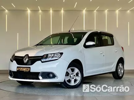 Renault SANDERO AUTHENTIQUE 1.0 12V SCE na cor Branca em São José dos Pinhais / PR - 6791291