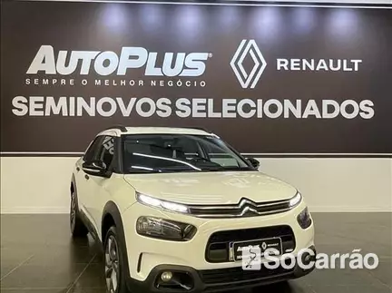 Citroen C4 CACTUS FEEL 1.6 16V AT na cor Branca em Balneário Camboriú / SC - 6985684