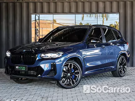 BMW X3 M40I 4X4 3.0 TB 24V na cor Azul em Curitiba / PR - 6603639