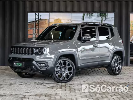JEEP RENEGADE S 4X4 1.3 T270 GSE AT9 na cor Cinza em Curitiba / PR - 6715171