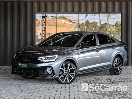 Volkswagen VIRTUS EXCLUSIVE 250 1.4 TSI AT na cor Cinza em Curitiba / PR - 6773241