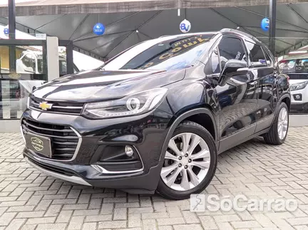 Chevrolet TRACKER PREMIER 1.4 TURBO AT6 na cor Preta em Santo Amaro da Imperatriz / SC - 6439958