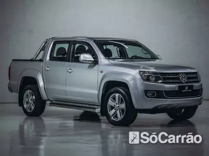 Volkswagen AMAROK CD HIGHLINE 4X4 2.0 BI-TDI AT na cor Prata em São José dos Pinhais / PR - 6758048