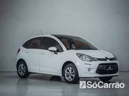 Citroen C3 TENDANCE 1.6 16V AT6 FLEXSTART na cor Branca em São José dos Pinhais / PR - 6839148