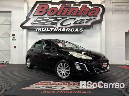 Peugeot 308 ACTIVE 1.6 16V na cor Preta no Guaíba / RS - 6698276