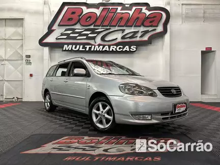 Toyota COROLLA FIELDER 1.8 16V AT na cor Prata no Guaíba / RS - 6766948