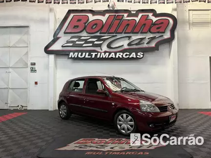 Renault CLIO EXPRESSION(GETUP) 1.0 16V HIFLEX na cor Vermelha no Guaíba / RS - 6812860