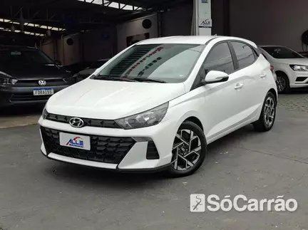 Hyundai HB20 COMFORT 1.0 TGDI 12V AT6 na cor Branca em Curitiba / PR - 6916292