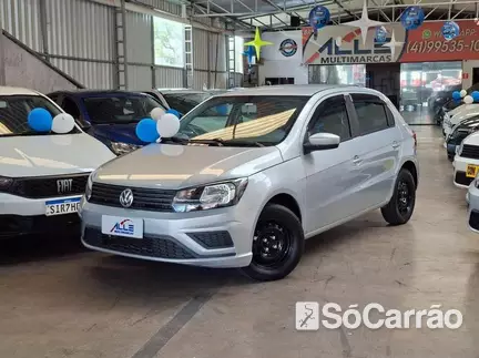 Volkswagen GOL 1.0 12V na cor Prata em Curitiba / PR - 6936960