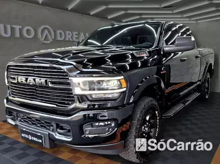 RAM 2500 LARAMIE CREW CAB NIGHT EDITION 4WD 6.7 V6 AT6 na cor Preta em Curitiba / PR - 5895584