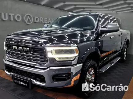 RAM 2500 LARAMIE TROPIV. 4X4 6.7 na cor Preta em Curitiba / PR - 6255212