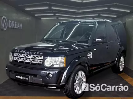 Land Rover DISCOVERY 4 S(7LUG) 4X4 3.0 TDV6 AT na cor Azul em Curitiba / PR - 6330256