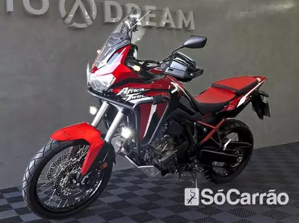 Honda CRF 1100L AFRICA TWIN DCT na cor Vermelha em Curitiba / PR - 6364966