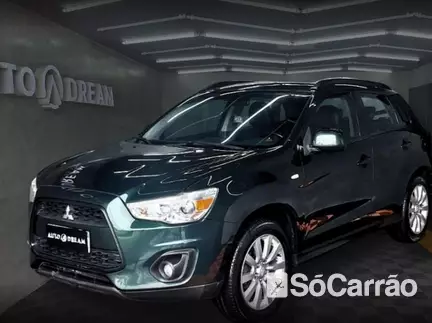 Mitsubishi ASX AWD 2.0 16V CVT na cor Verde em Curitiba / PR - 6489099