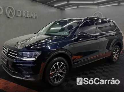 Volkswagen TIGUAN ALLSPACE 250 1.4 TSI DSG na cor Preta em Curitiba / PR - 6784904
