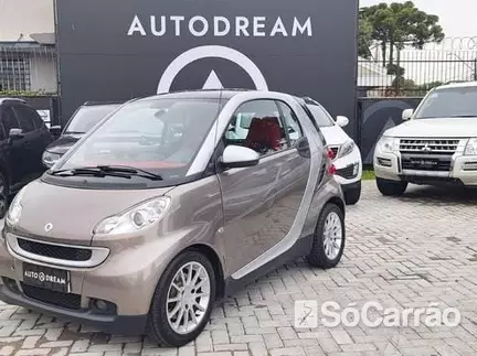 Smart SMART FORTWO COUPE PASSION 1.0 12V TB AT na cor Cinza em Curitiba / PR - 6802532