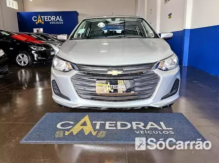 Chevrolet ONIX PLUS LT 1.0 12V MT6 na cor Prata em Maringá / PR - 6573949
