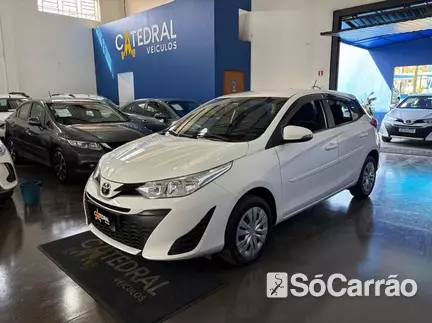 Toyota YARIS HATCH XL LIVE 1.3 16V CVT na cor Branca em Maringá / PR - 6908121