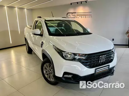 Fiat STRADA CS FREEDOM 1.3 8V FIREFLY na cor Branca em São José / SC - 6584444
