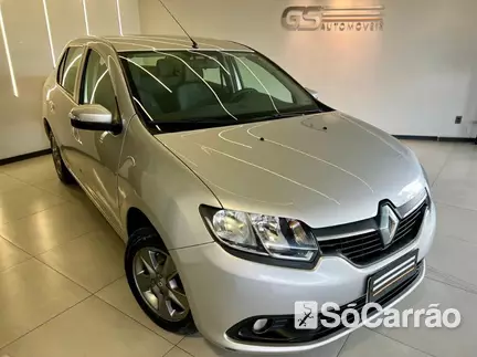 Renault LOGAN EXPRESSION 1.6 16V SCE na cor Prata em São José / SC - 6928911