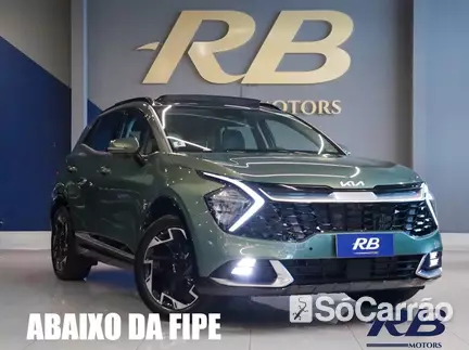 KIA SPORTAGE EX PRESTIGE MHEV 1.6 16V AT na cor Verde em Itajaí / SC - 6589591
