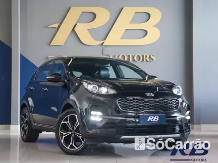 KIA SPORTAGE EX 2WD 2.0 16V AT na cor Preta em Itajaí / SC - 6591420