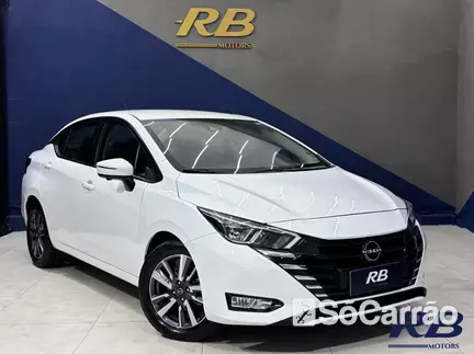 Nissan VERSA ADVANCE 1.6 16V CVT na cor Branca em Itajaí / SC - 6849414